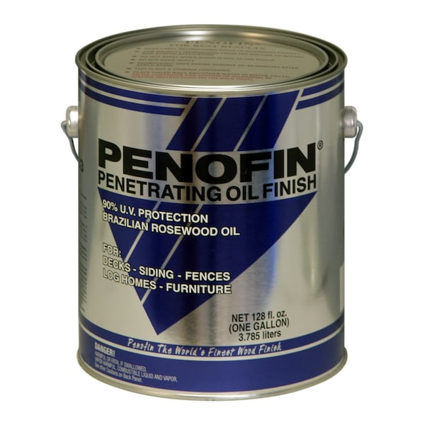 Penofin Semi-Transparent Redwood Oil-Based Penetrating Wood Stain 1 gal F1ETRGA - main
